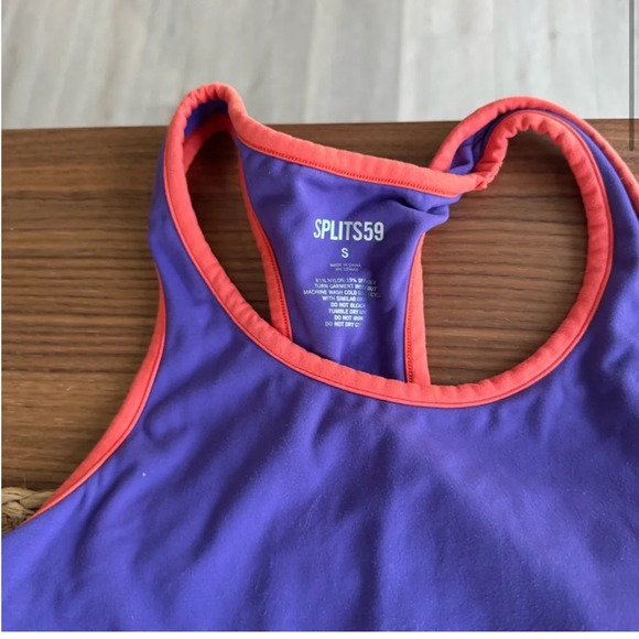 Splits59 Purple and Orange Women's Top - Picture 4 of 10